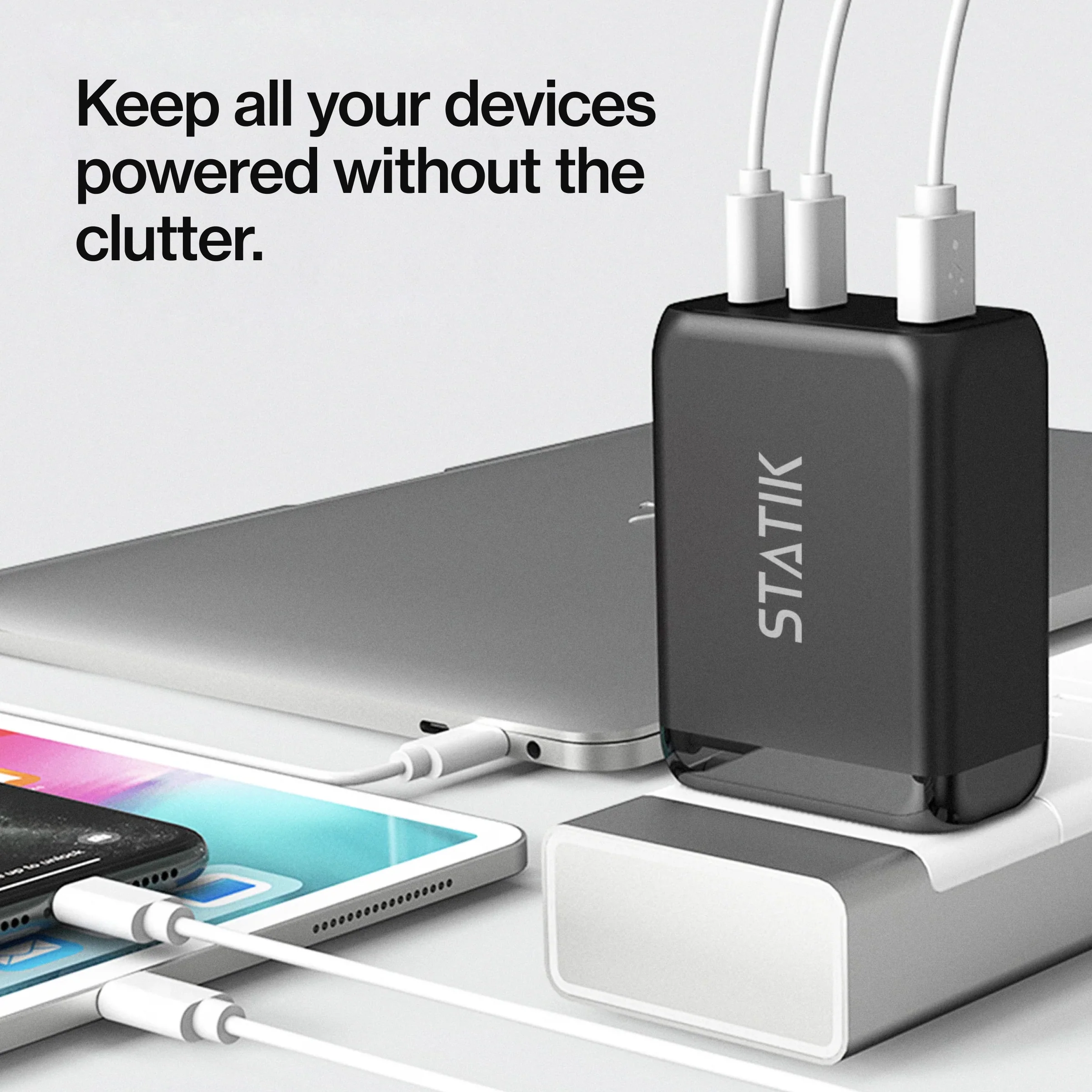 65W GaN Charger Global | Includes 3 International Plug Adapters (EU, UK, AU) - Image 4