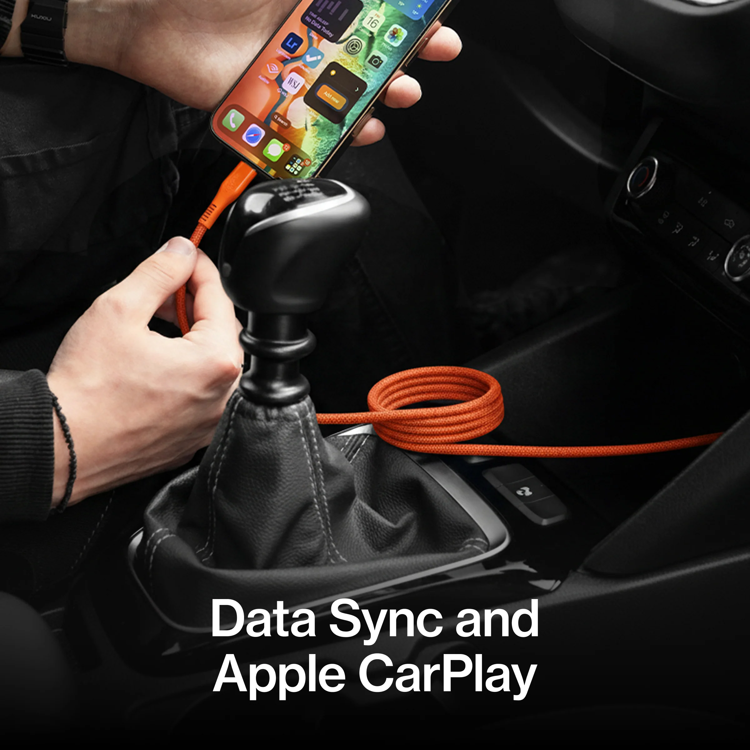 MagStack® Pro | Fast Charge & Data Cable | Tangle-Free Magnetic Nylon - Image 13