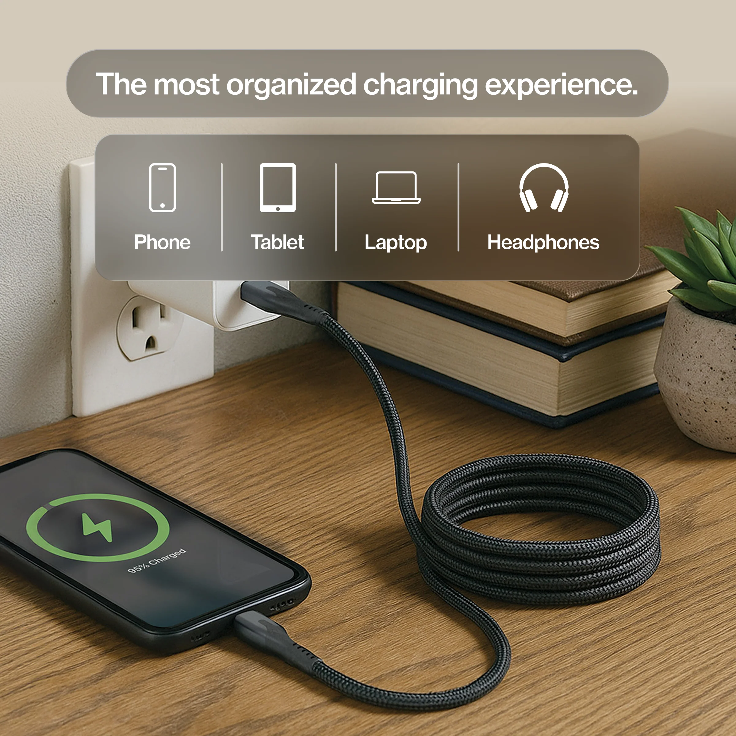 MagStack® Pro | Fast Charge & Data Cable | Tangle-Free Magnetic Nylon - Image 35