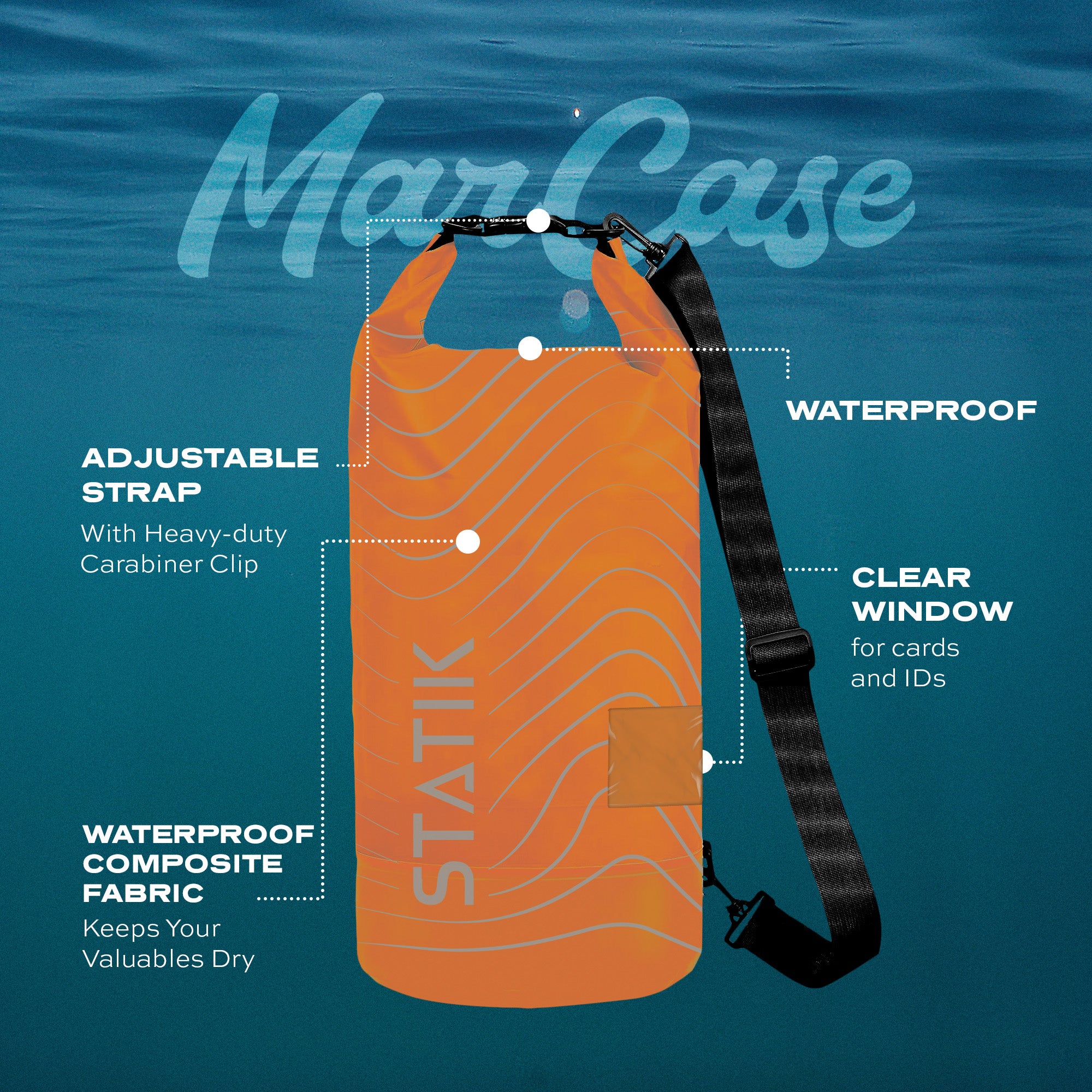 Marcase x Noah Flegel | Waterproof Bag 10L - Image 4