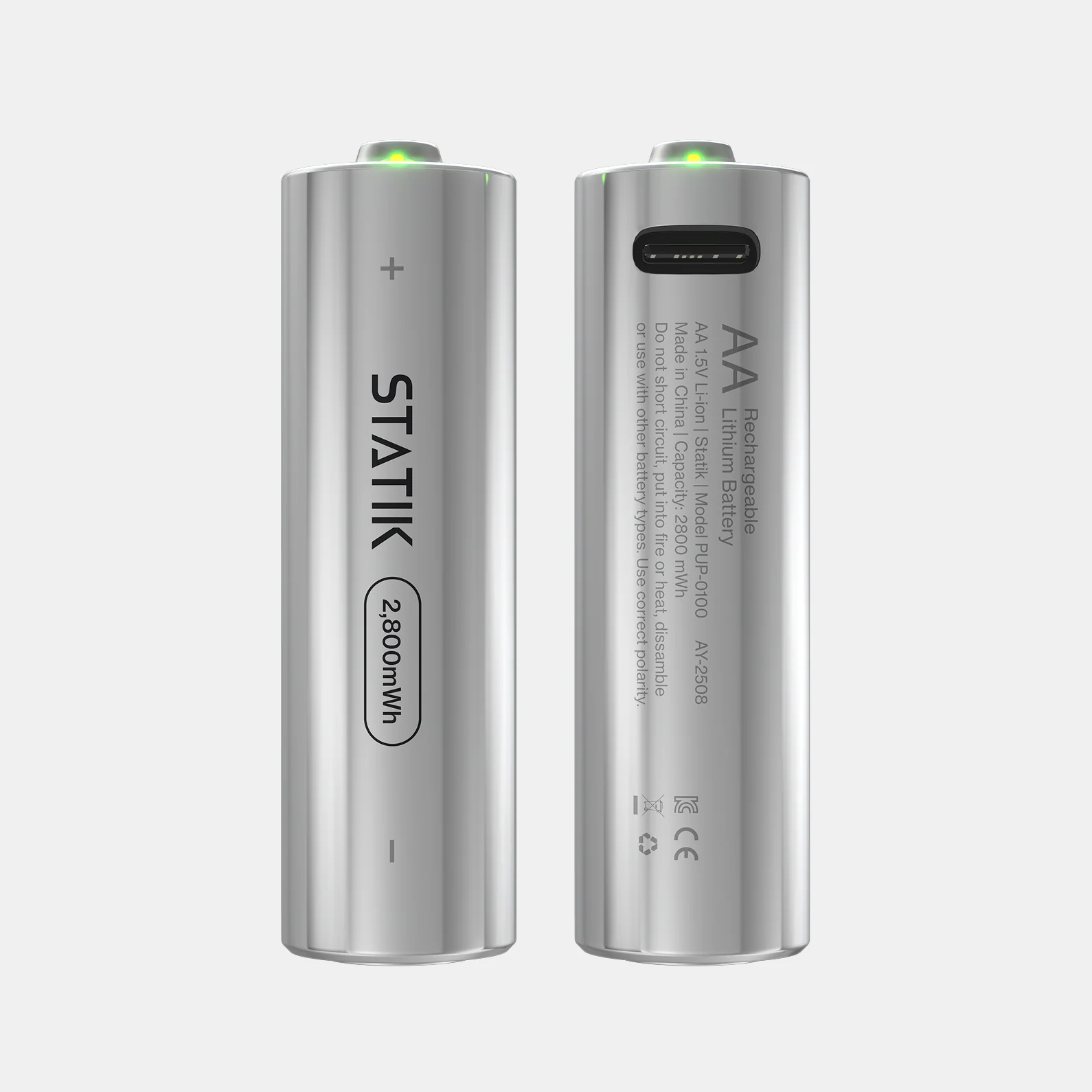 Rechargeable AA Batteries | 4 Pack | USB-C Rechargeable - Image 11