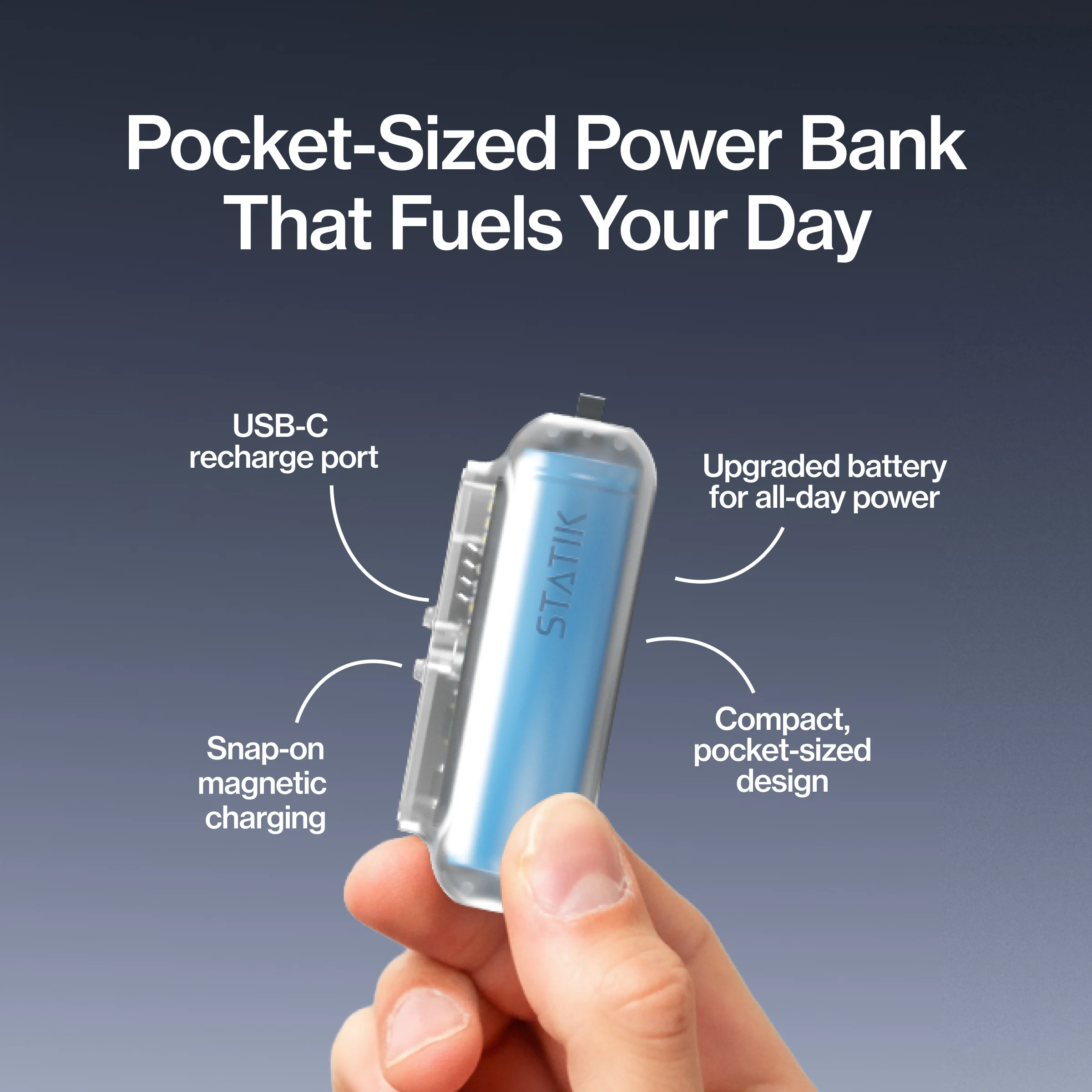 Snap-N-Charge® | Universal Magnetic Power Bank - Image 14