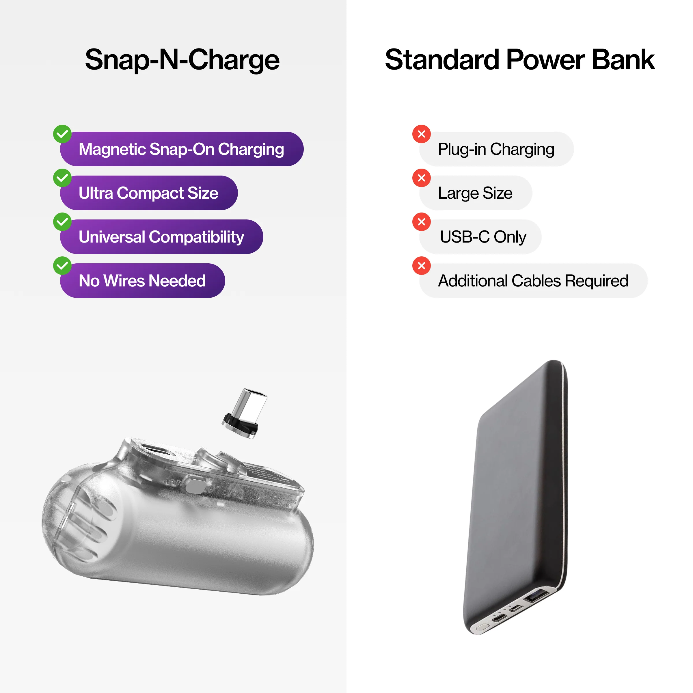 Snap-N-Charge® | Universal Magnetic Power Bank - Image 31