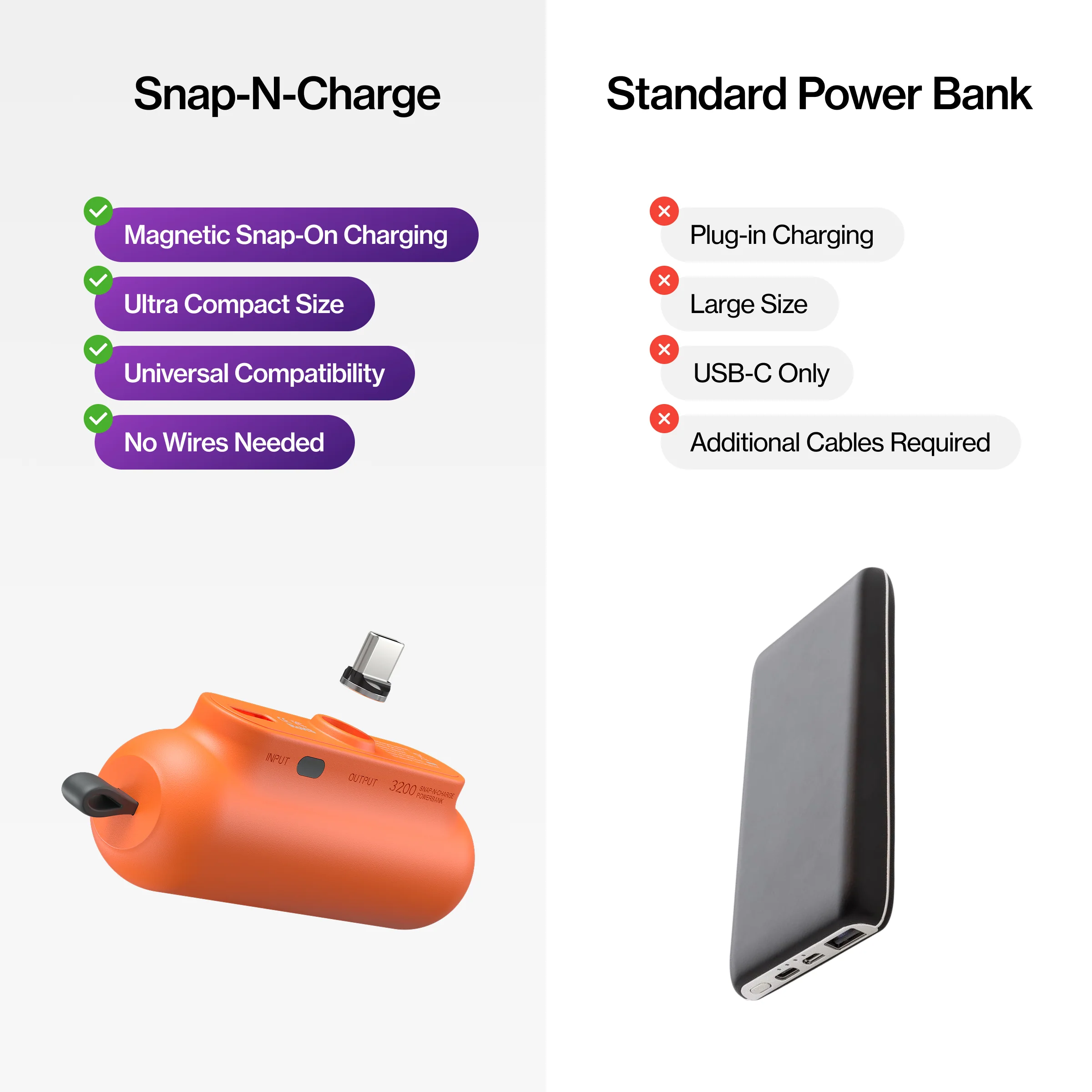 Snap-N-Charge® | Universal Magnetic Power Bank - Image 42