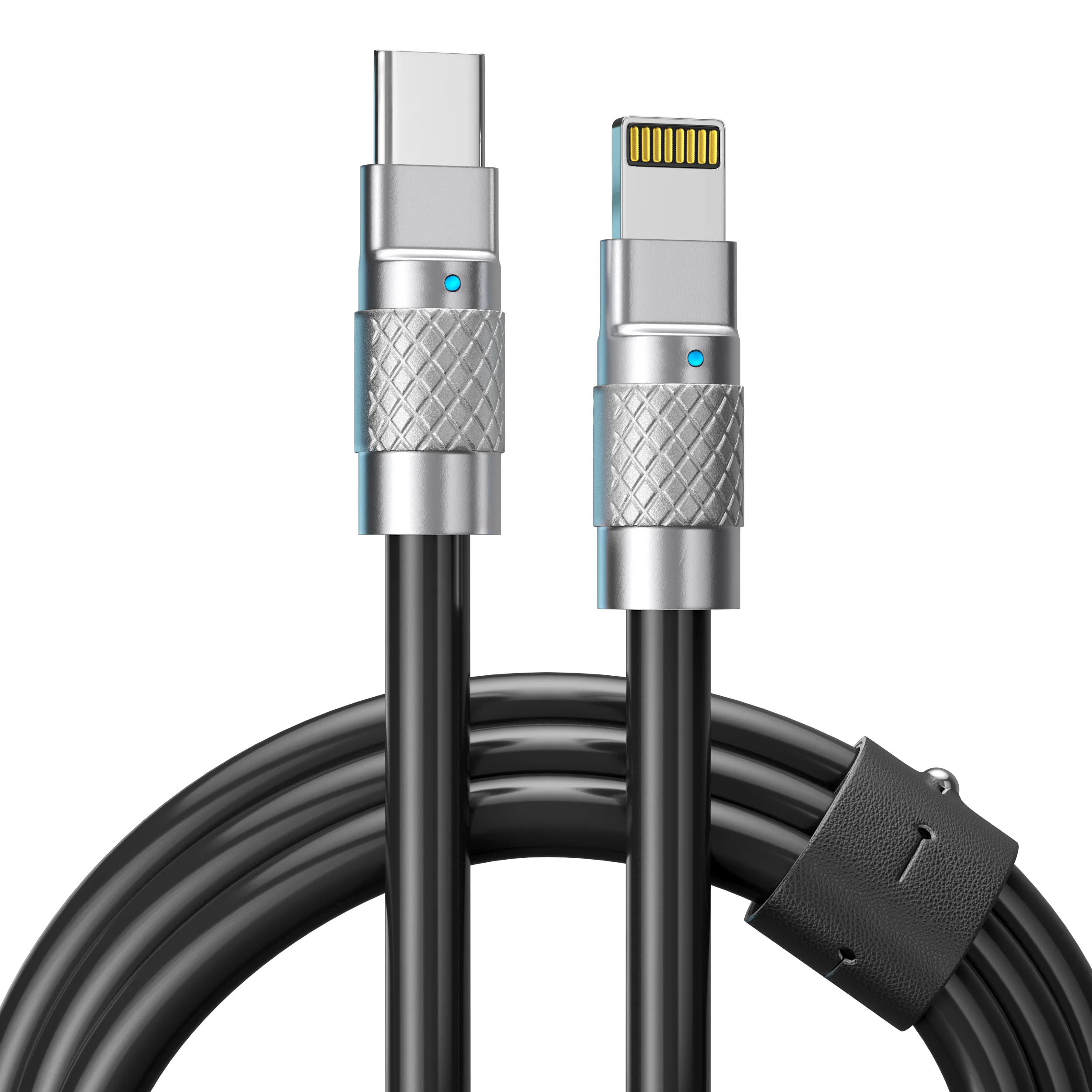 TsumoCharge® | 100W Silicone Charging Cable | USB-C | Black - Image 11