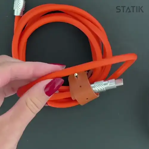 TsumoCharge® | 100W Silicone Charging Cable | White - Image 3