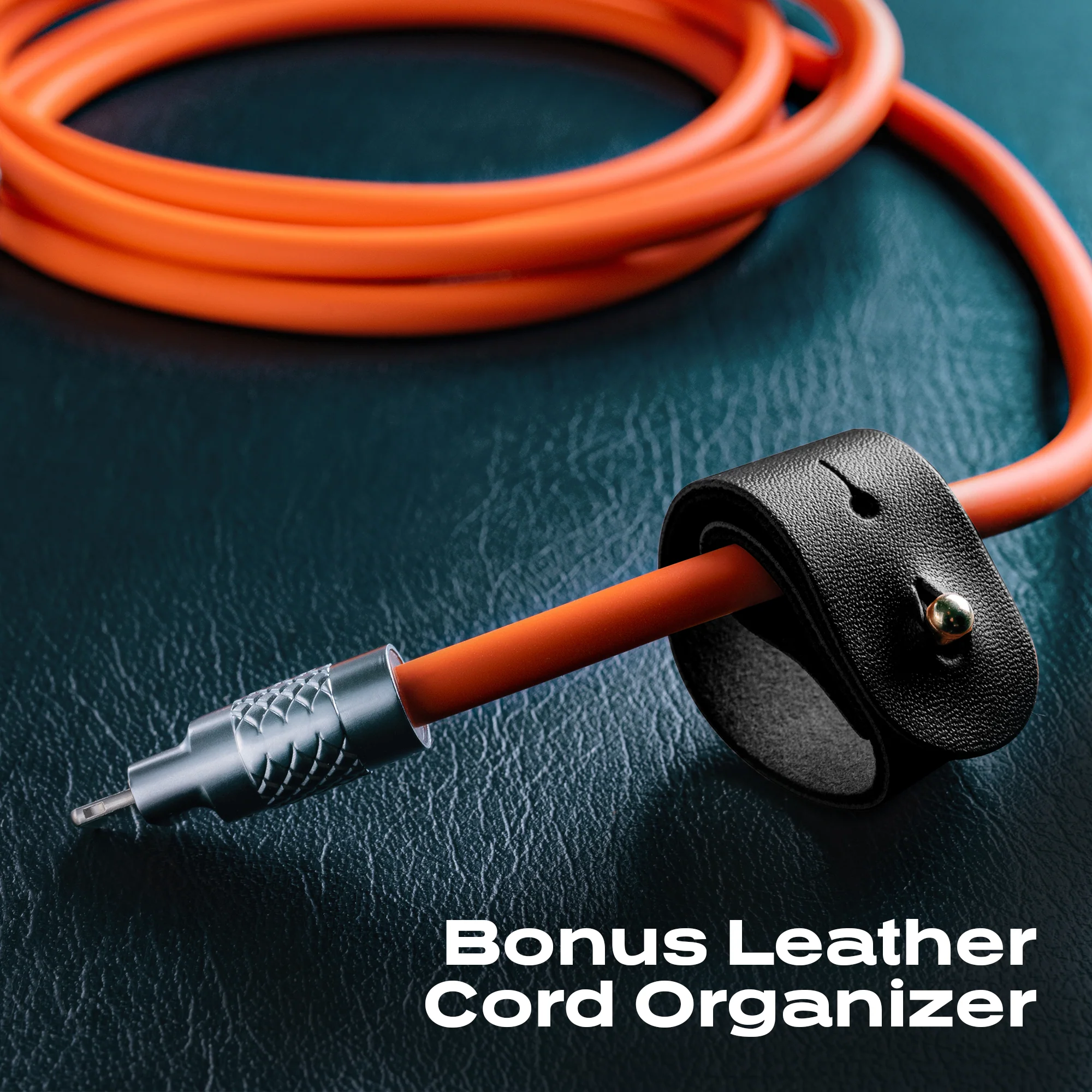 TsumoCharge® | 100W Silicone Charging Cable | Orange - Image 9